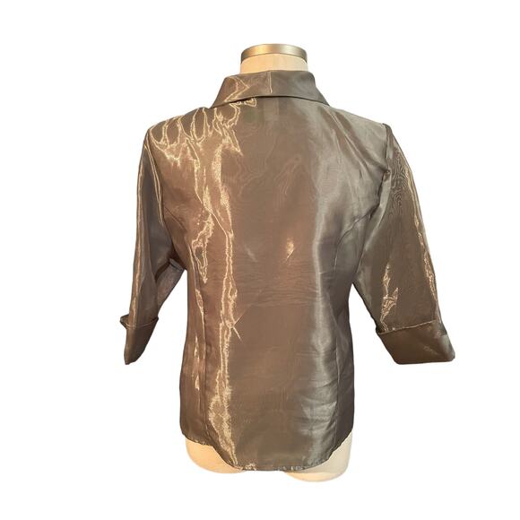 Fashion Bug Size 18/20‎ Gray Evening Top - Picture 3 of 5